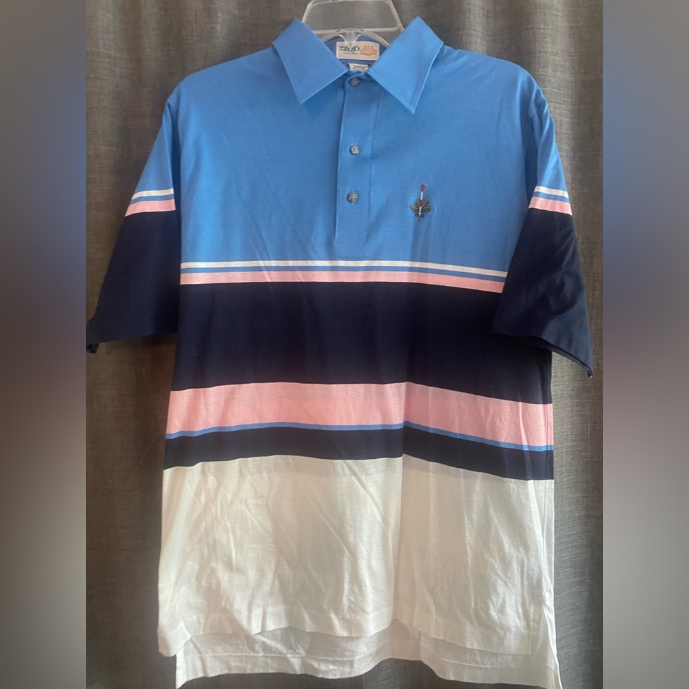 Izod Club Striped Polo